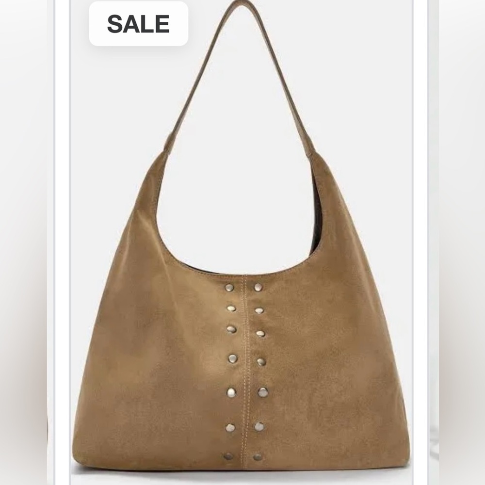 Pull & Bear Suede Bag